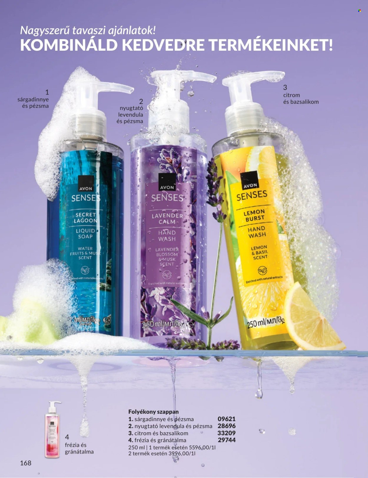 Avon akciós újságok - 2026.04.01 - 2026.04.30. Oldal 168