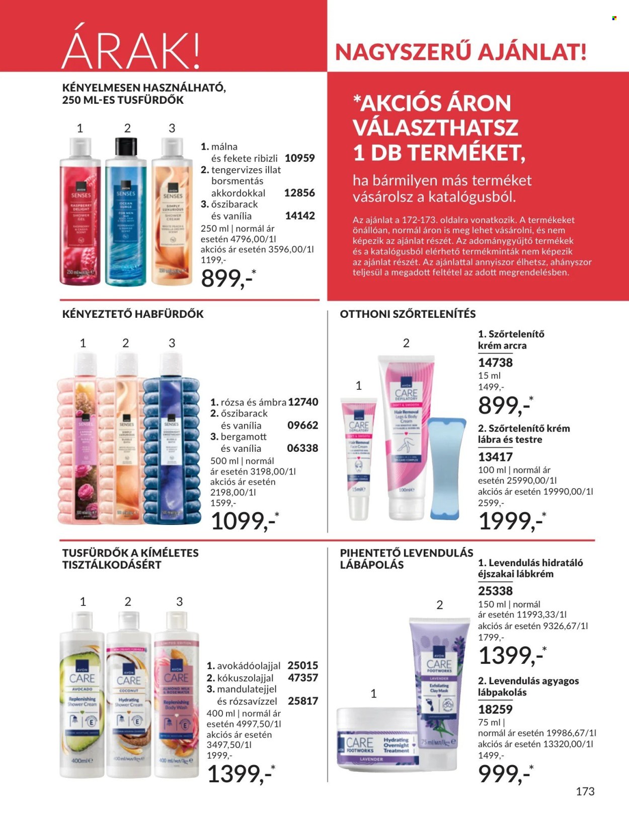 Avon akciós újságok - 2026.04.01 - 2026.04.30. Oldal 173
