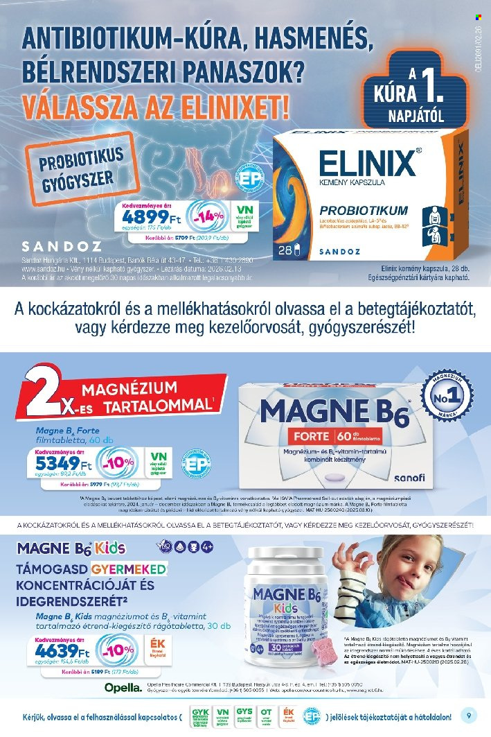 Gyöngy Patikák akciós újságok - 2026.04.01 - 2026.04.30. Oldal 9