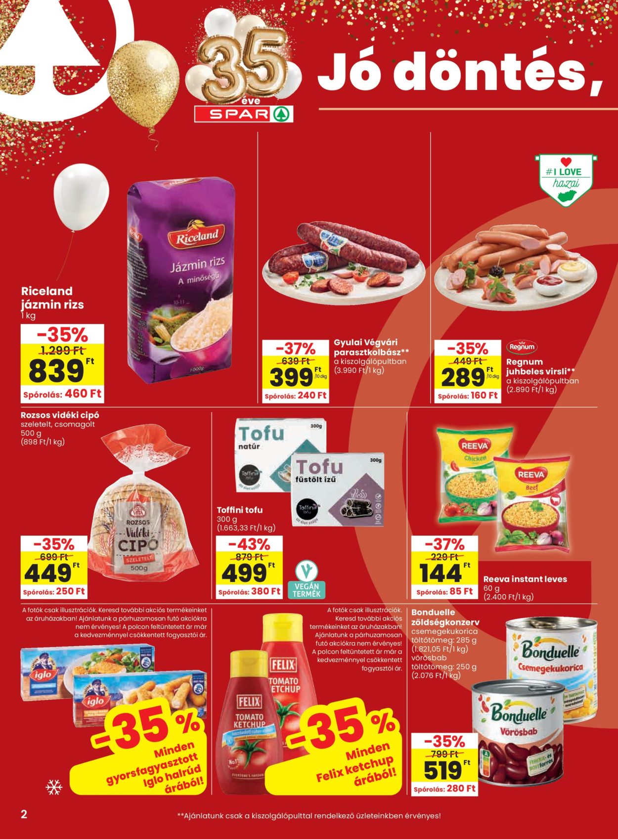 SPAR akciós újságok - 2026.04.09 - 2026.04.15. Oldal 2