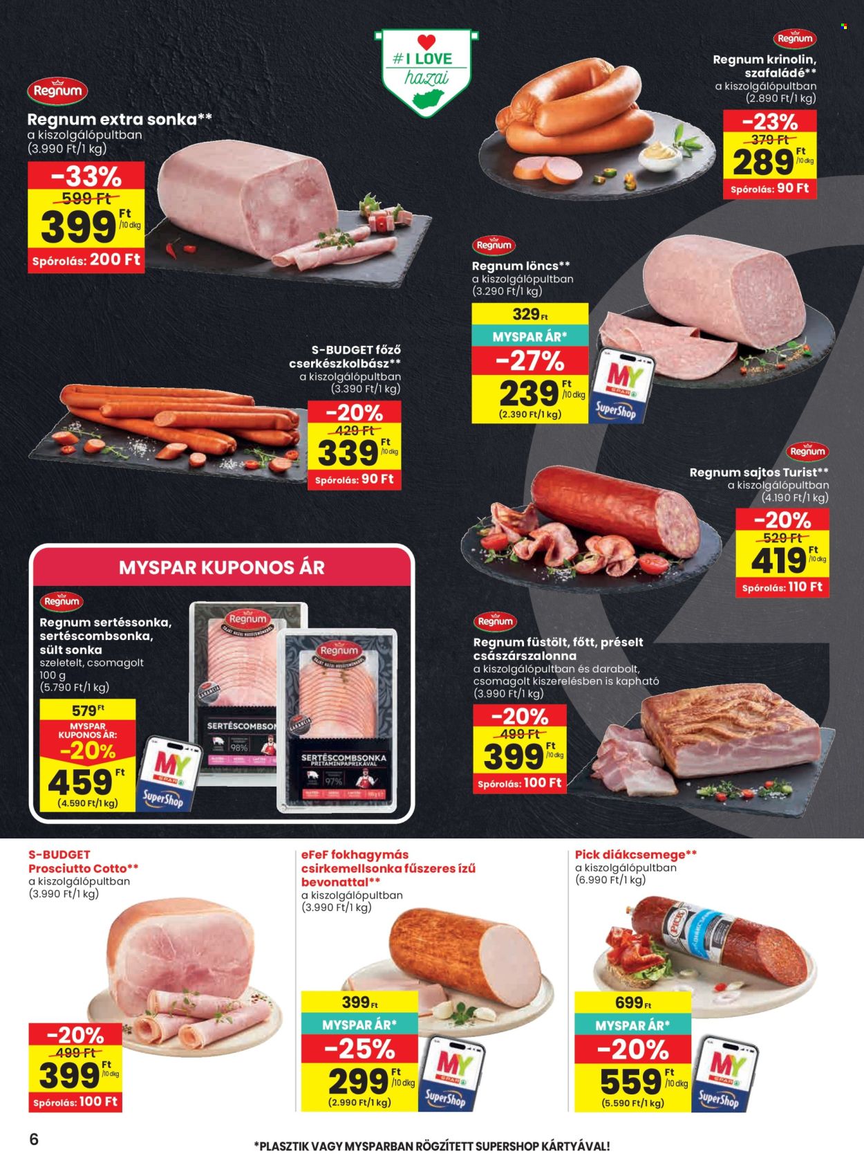 SPAR akciós újságok - 2026.04.09 - 2026.04.15. Oldal 6