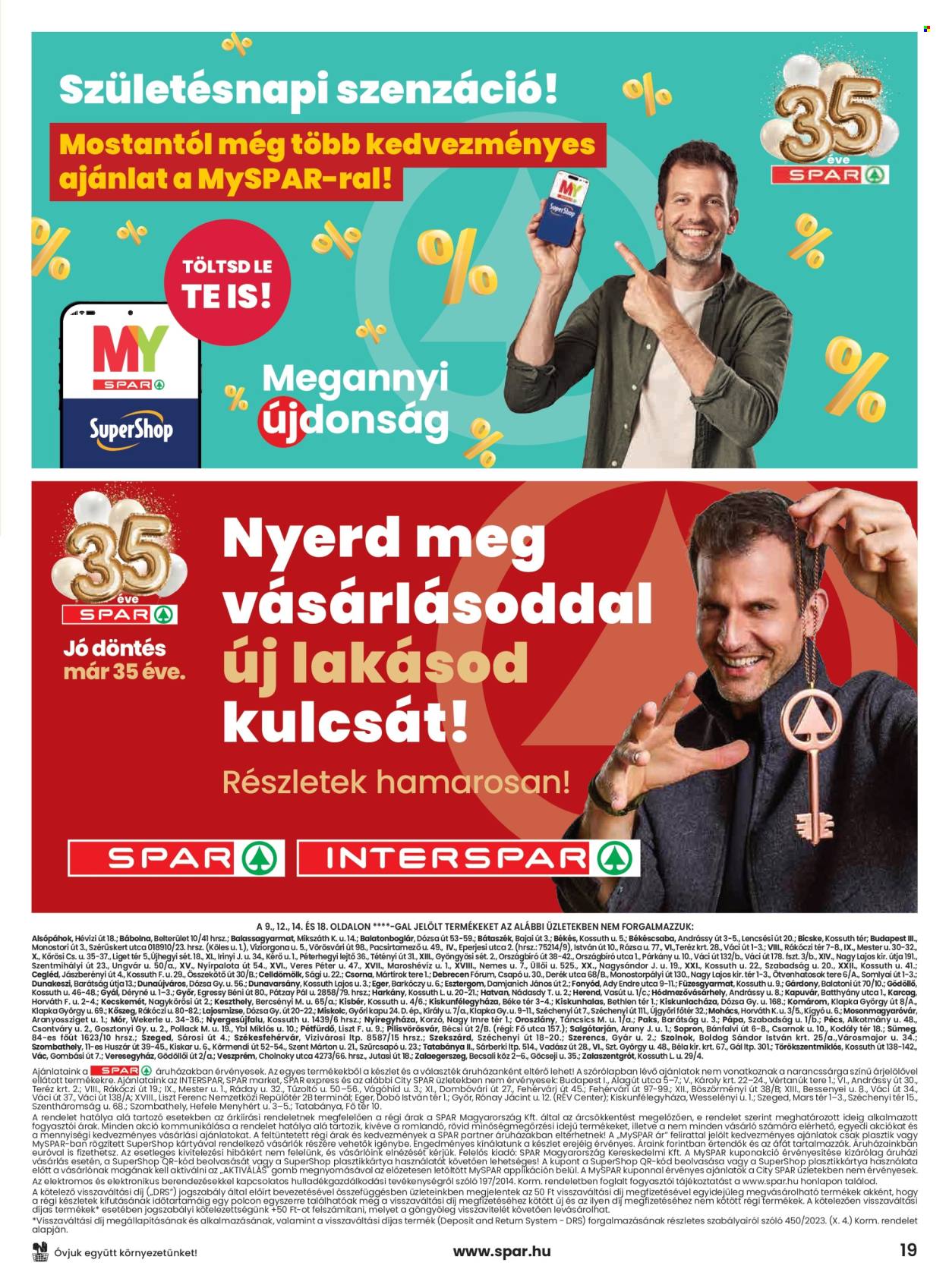 SPAR akciós újságok - 2026.04.09 - 2026.04.15. Oldal 19