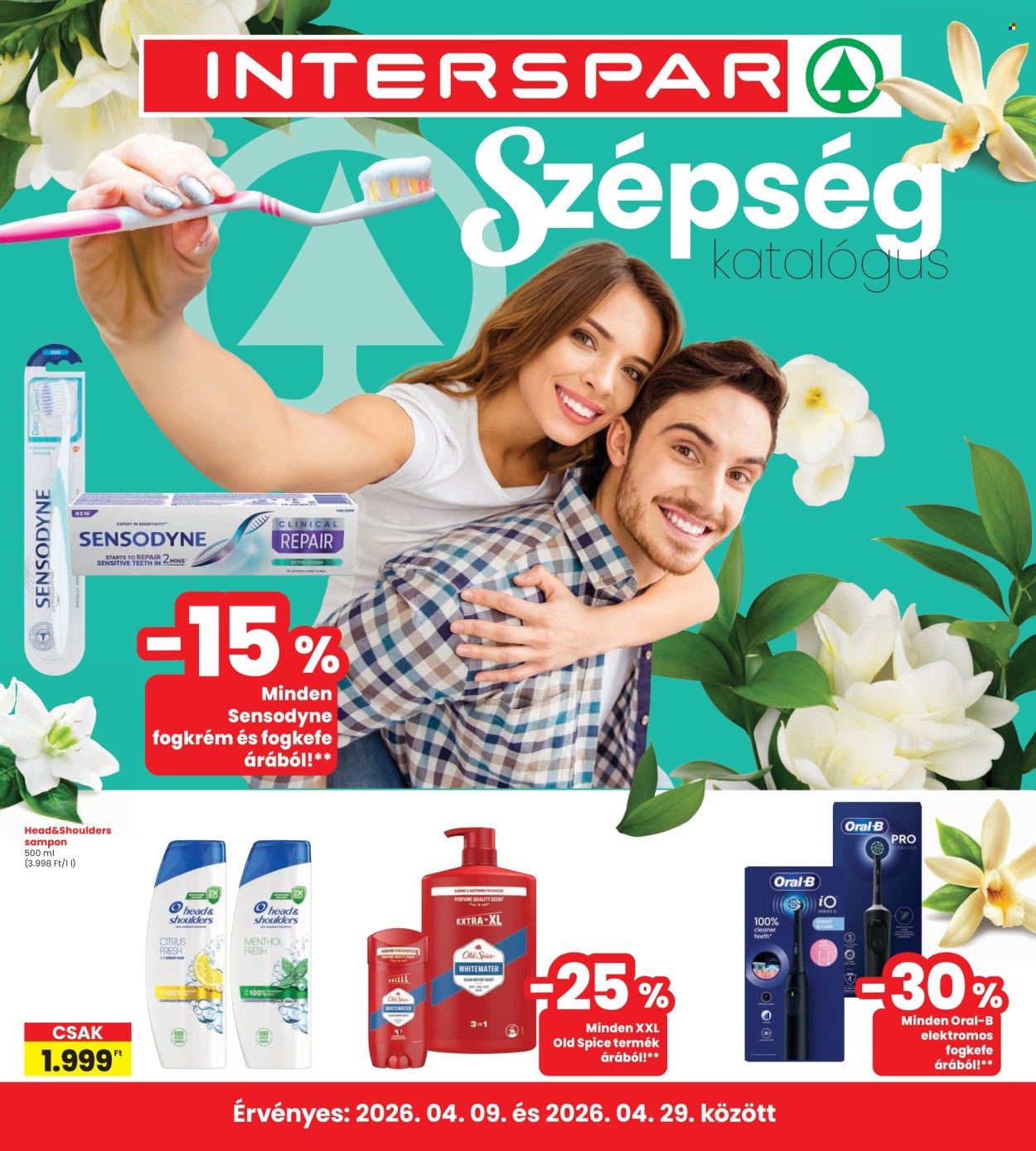 INTERSPAR akciós újságok - 2026.04.09 - 2026.04.29. Oldal 1