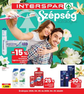 Újság INTERSPAR - 2026.04.09 - 2026.04.29.