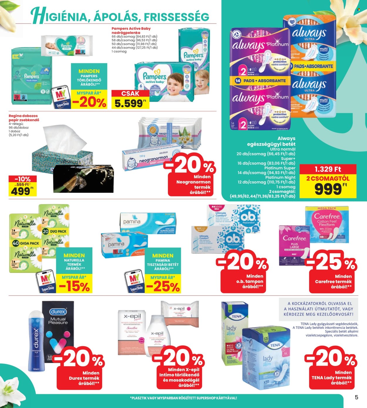 INTERSPAR akciós újságok - 2026.04.09 - 2026.04.29. Oldal 5