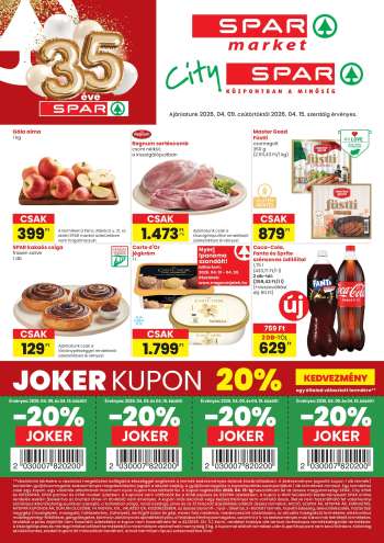 Újság SPAR - 2026.04.09 - 2026.04.15.