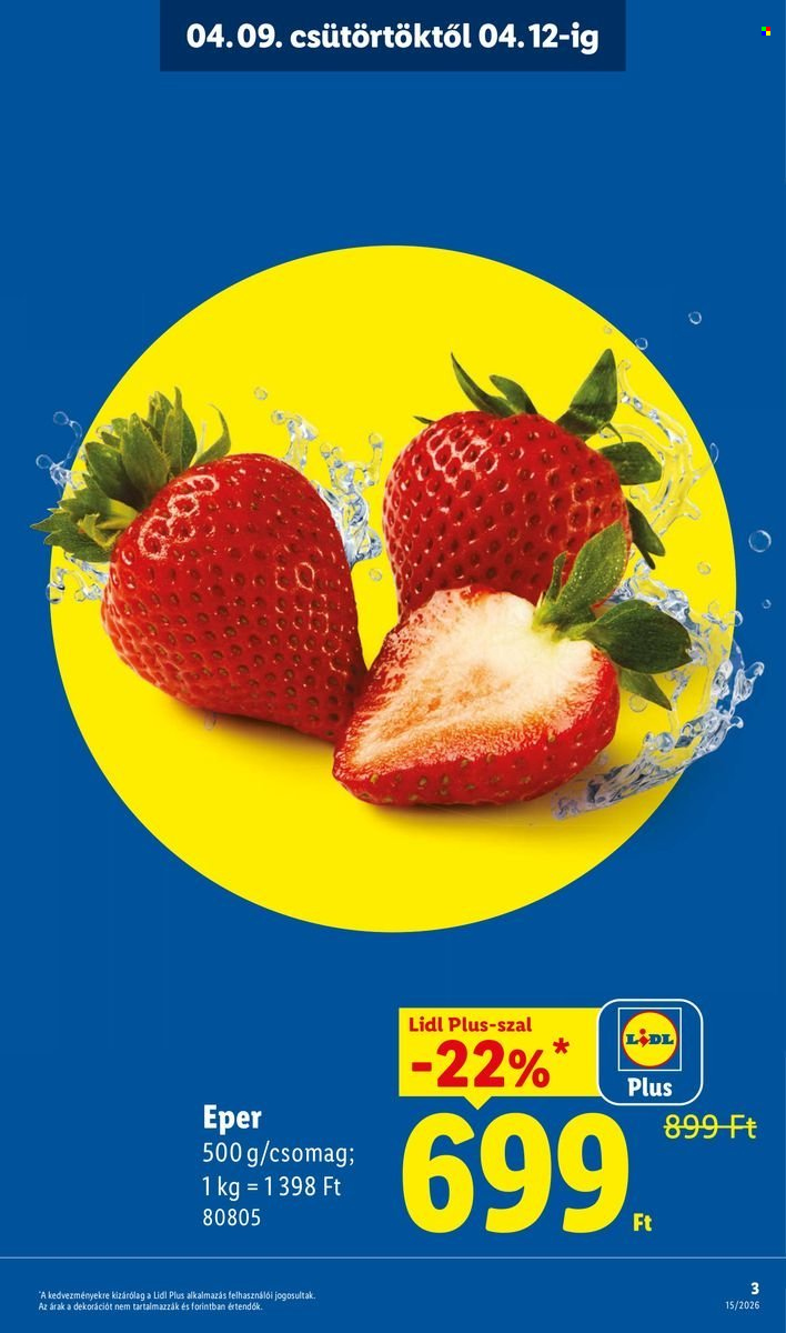 Lidl akciós újságok - 2026.04.09 - 2026.04.15. Oldal 3