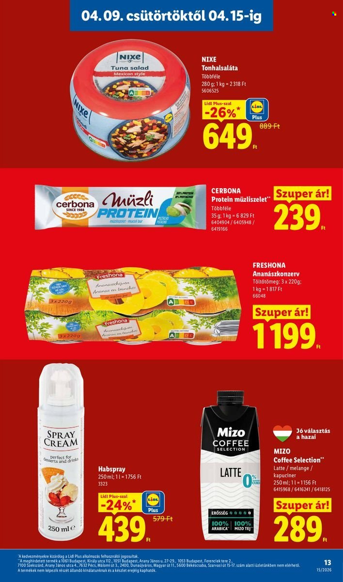 Lidl akciós újságok - 2026.04.09 - 2026.04.15. Oldal 13