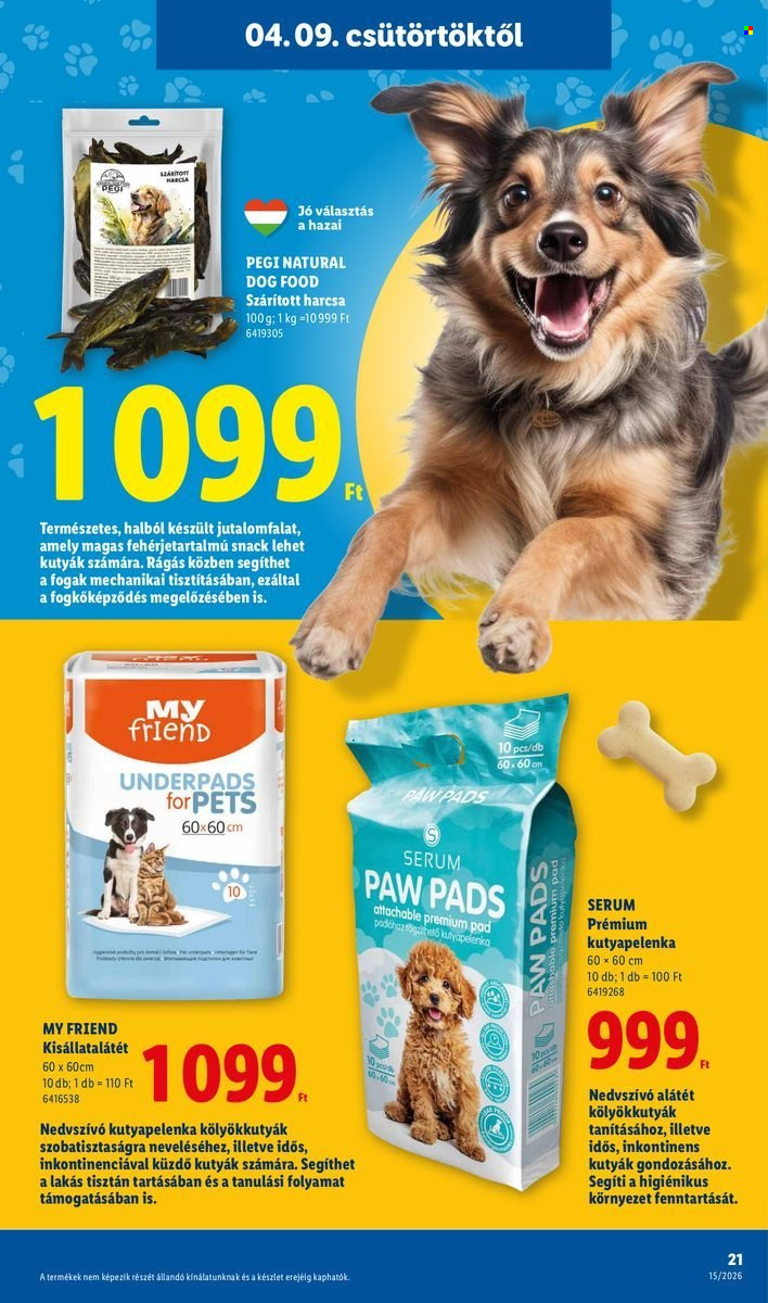 Lidl akciós újságok - 2026.04.09 - 2026.04.15. Oldal 21