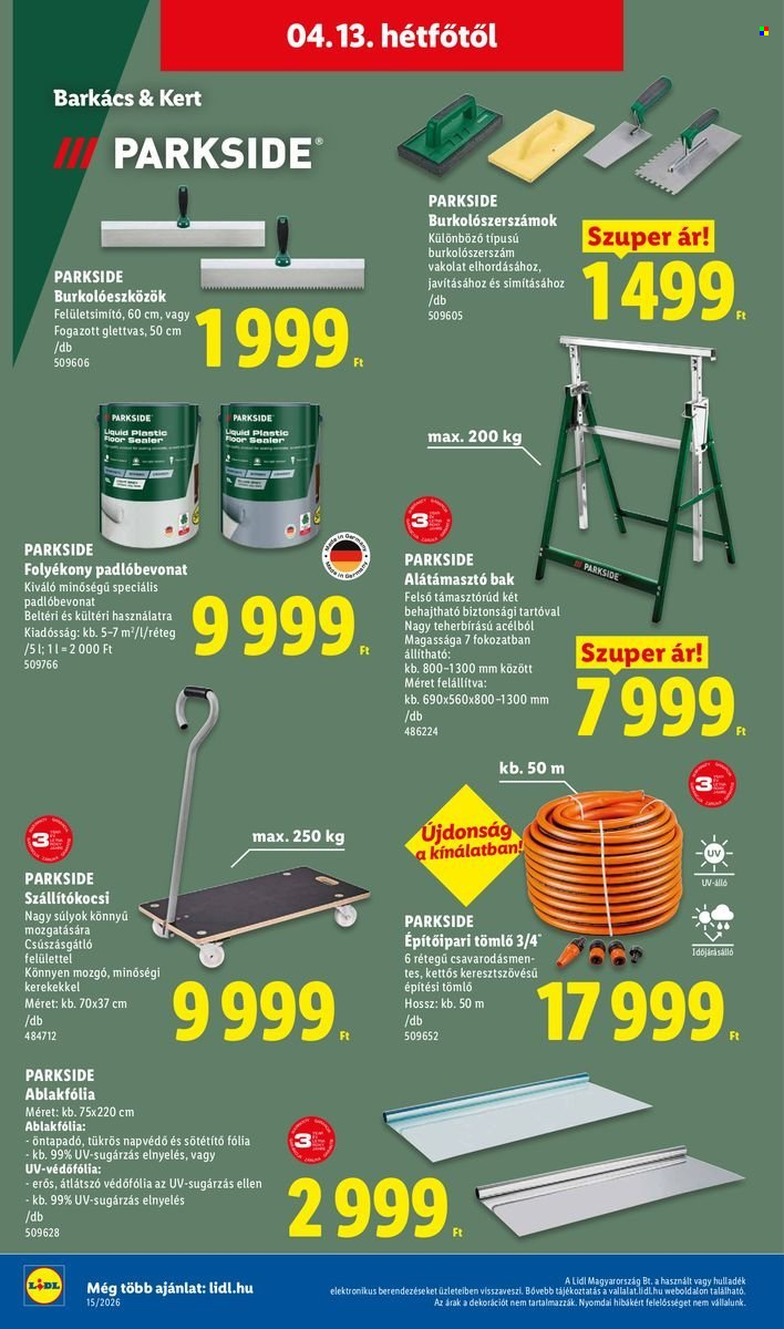 Lidl akciós újságok - 2026.04.09 - 2026.04.15. Oldal 22