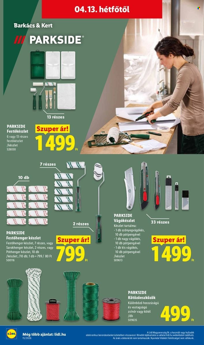 Lidl akciós újságok - 2026.04.09 - 2026.04.15. Oldal 24