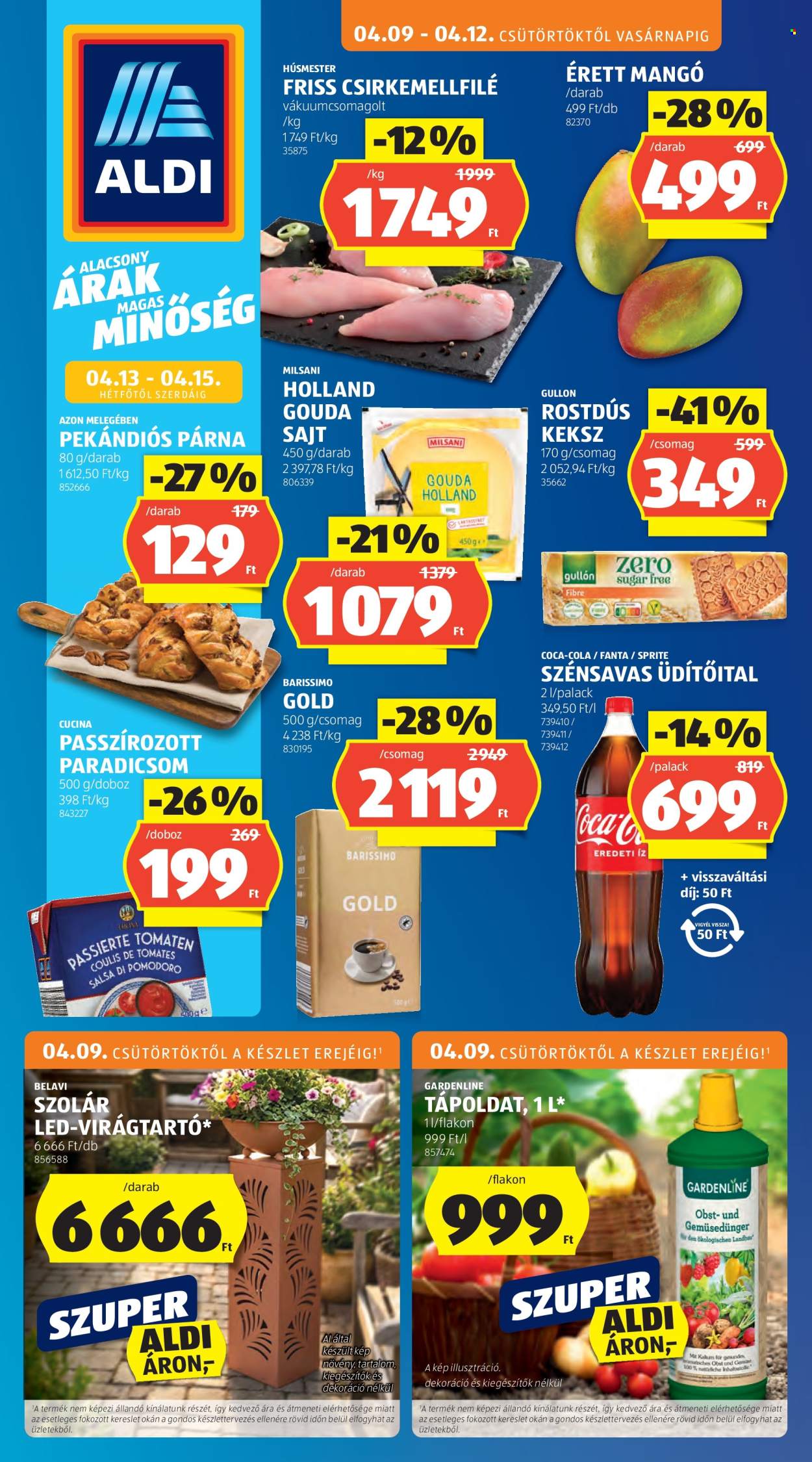 Aldi akciós újságok - 2026.04.09 - 2026.04.15. Oldal 1
