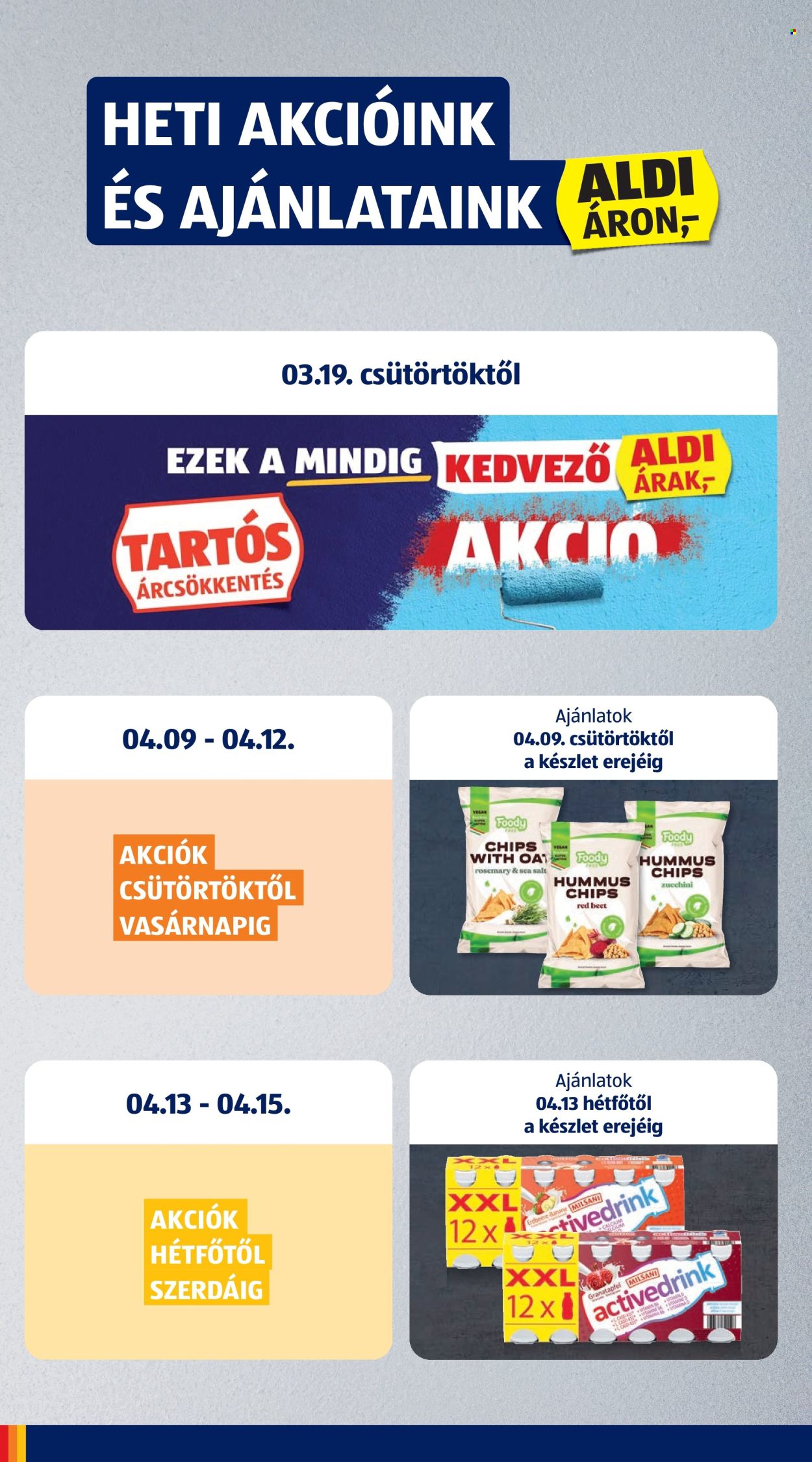 Aldi akciós újságok - 2026.04.09 - 2026.04.15. Oldal 2