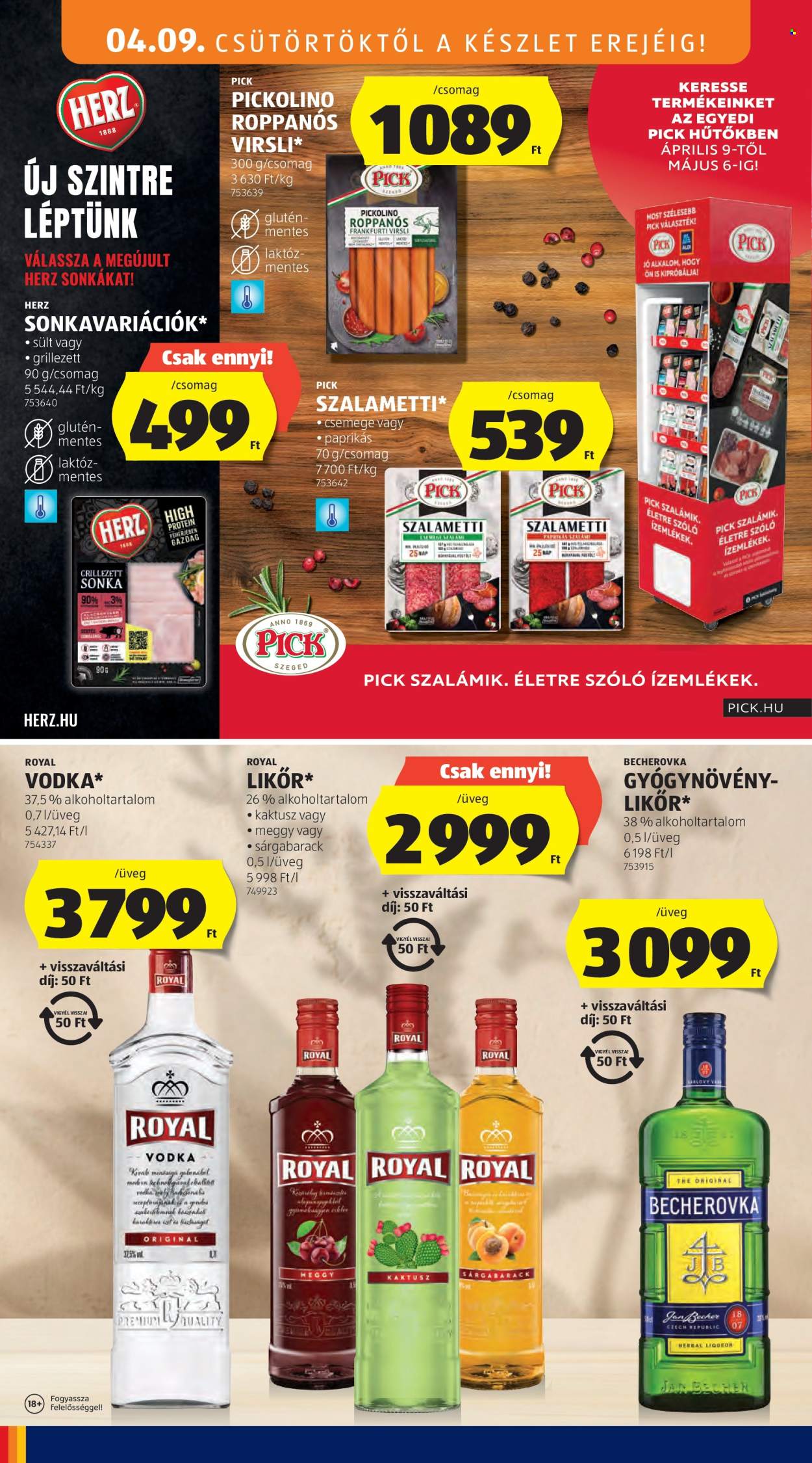 Aldi akciós újságok - 2026.04.09 - 2026.04.15. Oldal 18