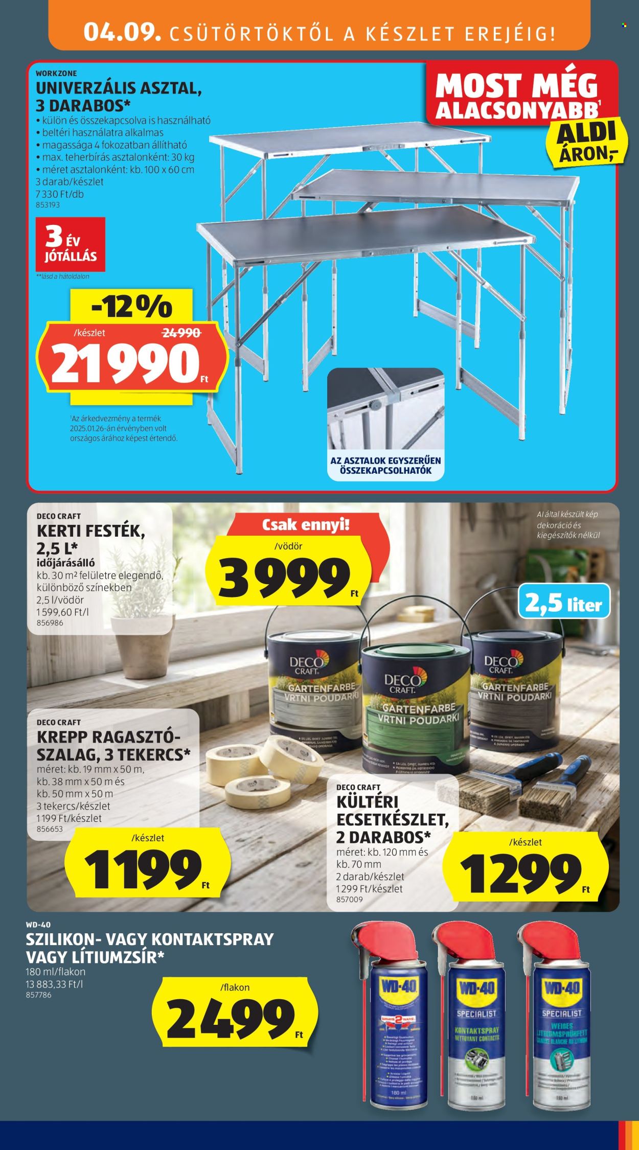 Aldi akciós újságok - 2026.04.09 - 2026.04.15. Oldal 25