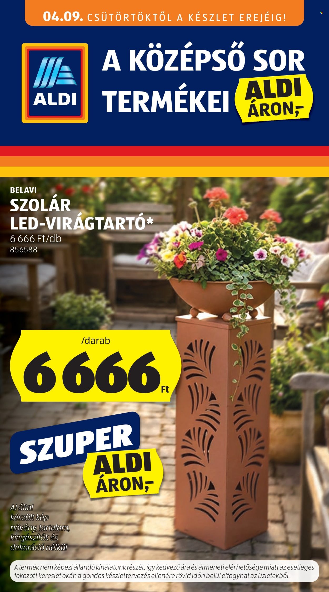 Aldi akciós újságok - 2026.04.09 - 2026.04.15. Oldal 1