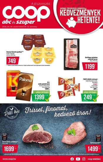 Újság Coop - 2026.04.09 - 2026.04.15.