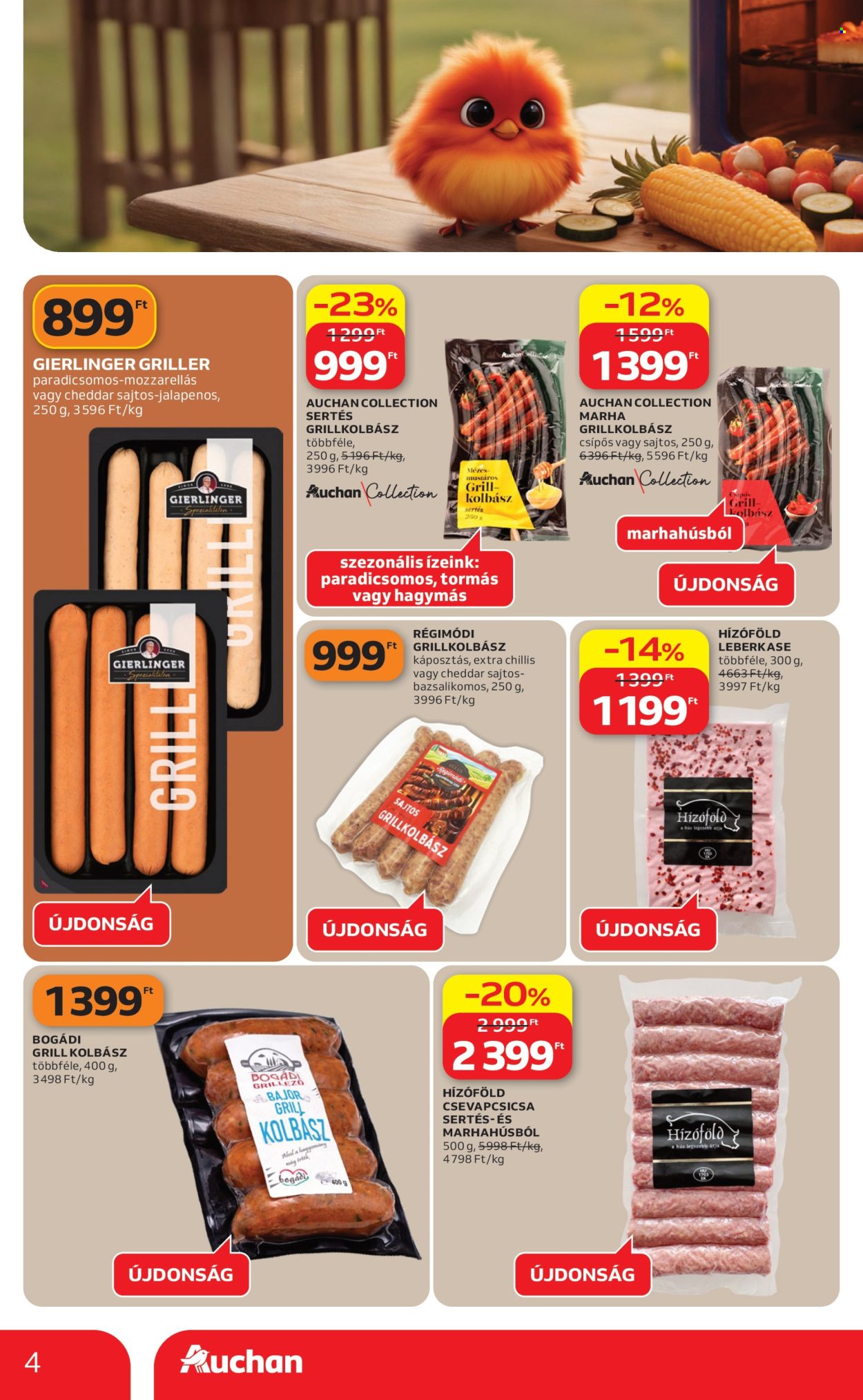 Auchan akciós újságok - 2026.04.09 - 2026.04.15. Oldal 4