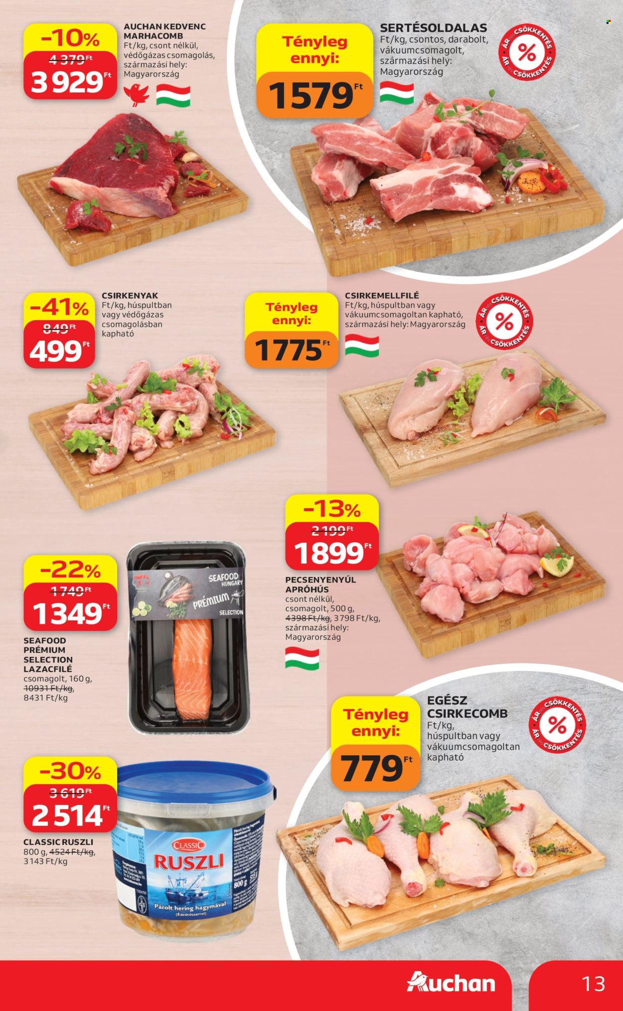 Auchan akciós újságok - 2026.04.09 - 2026.04.15. Oldal 13