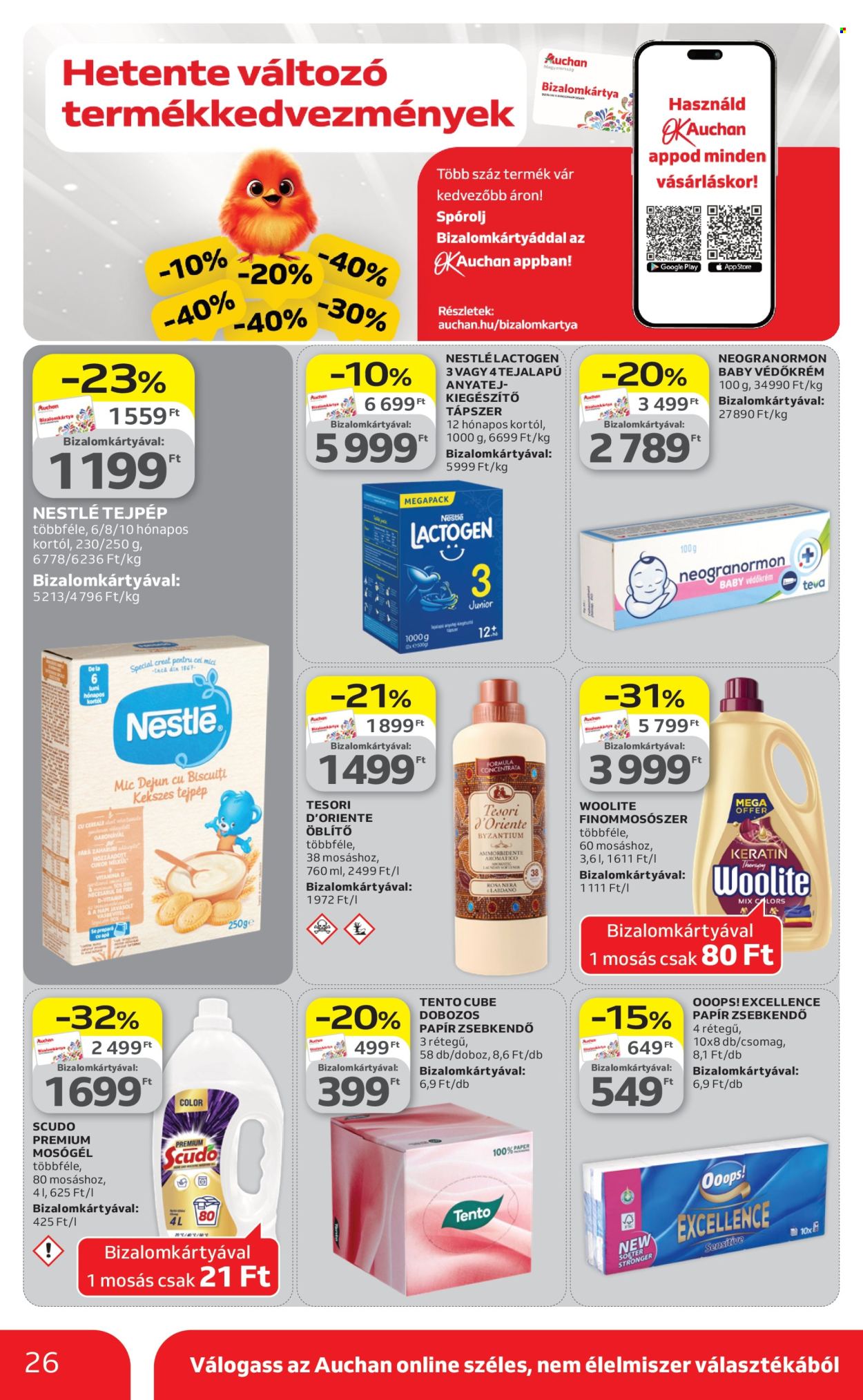 Auchan akciós újságok - 2026.04.09 - 2026.04.15. Oldal 26