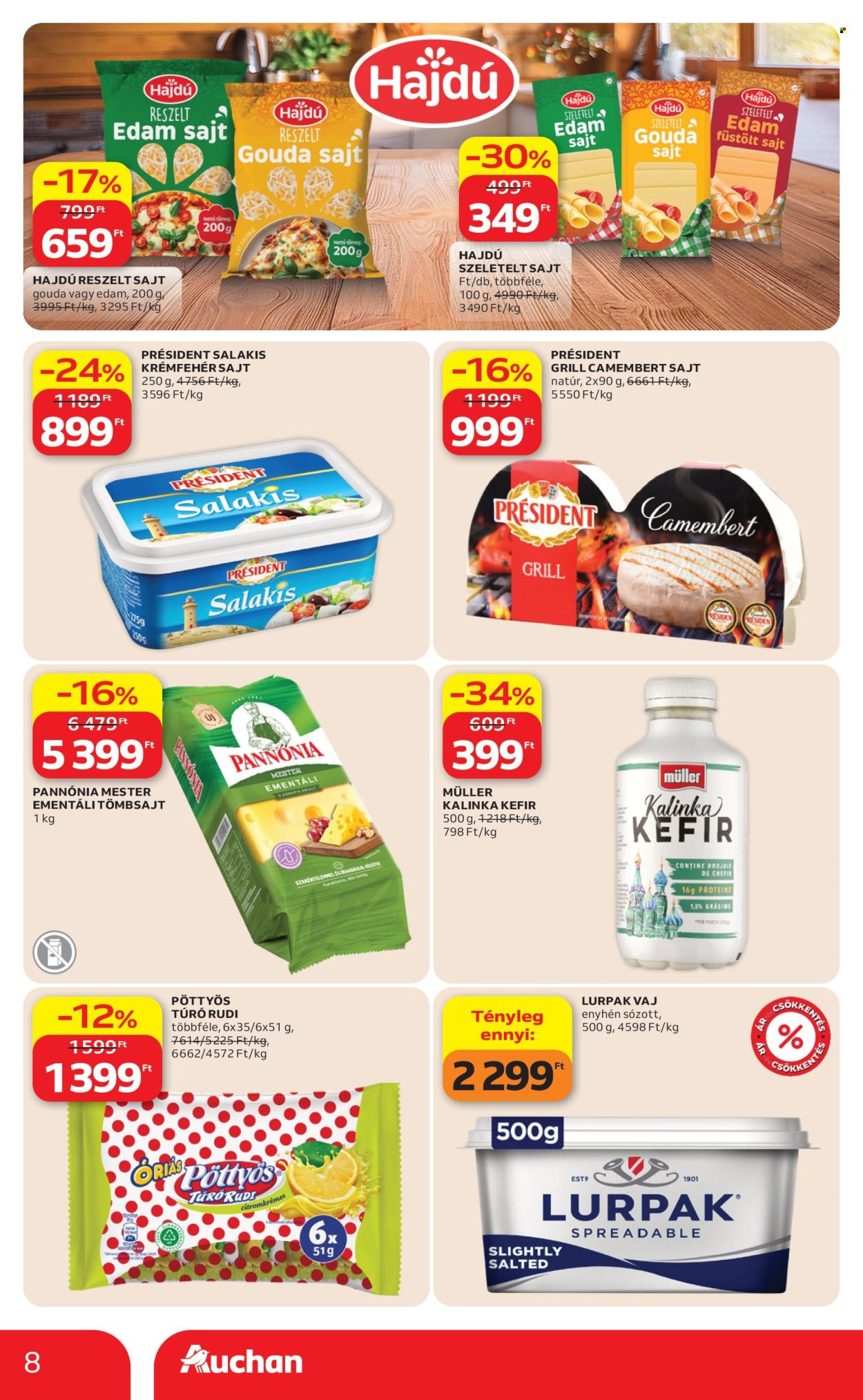 Auchan akciós újságok - 2026.04.09 - 2026.04.22. Oldal 8