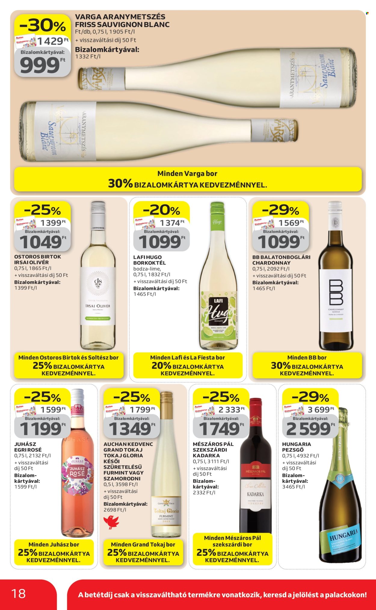 Auchan akciós újságok - 2026.04.09 - 2026.04.22. Oldal 18
