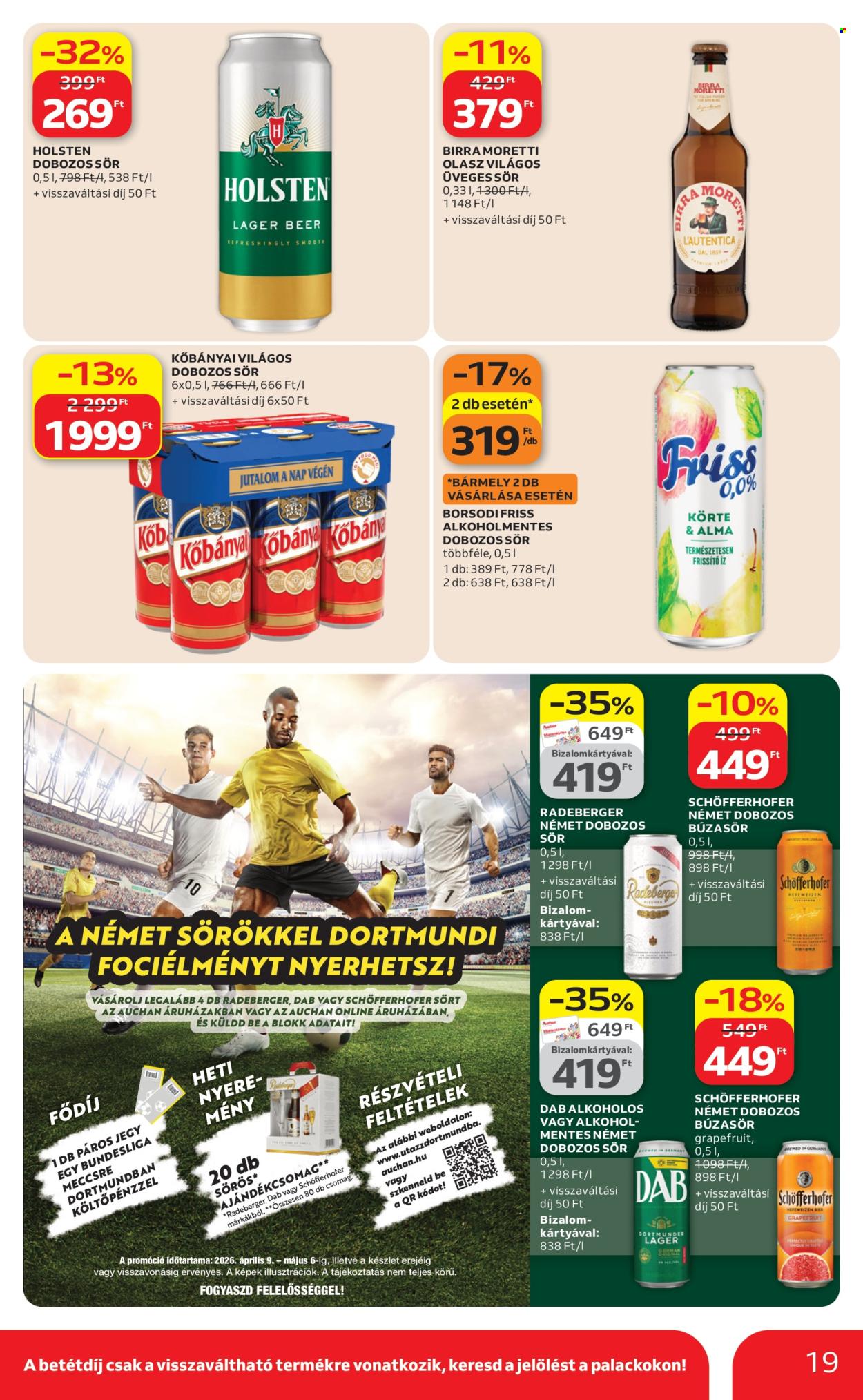 Auchan akciós újságok - 2026.04.09 - 2026.04.22. Oldal 19