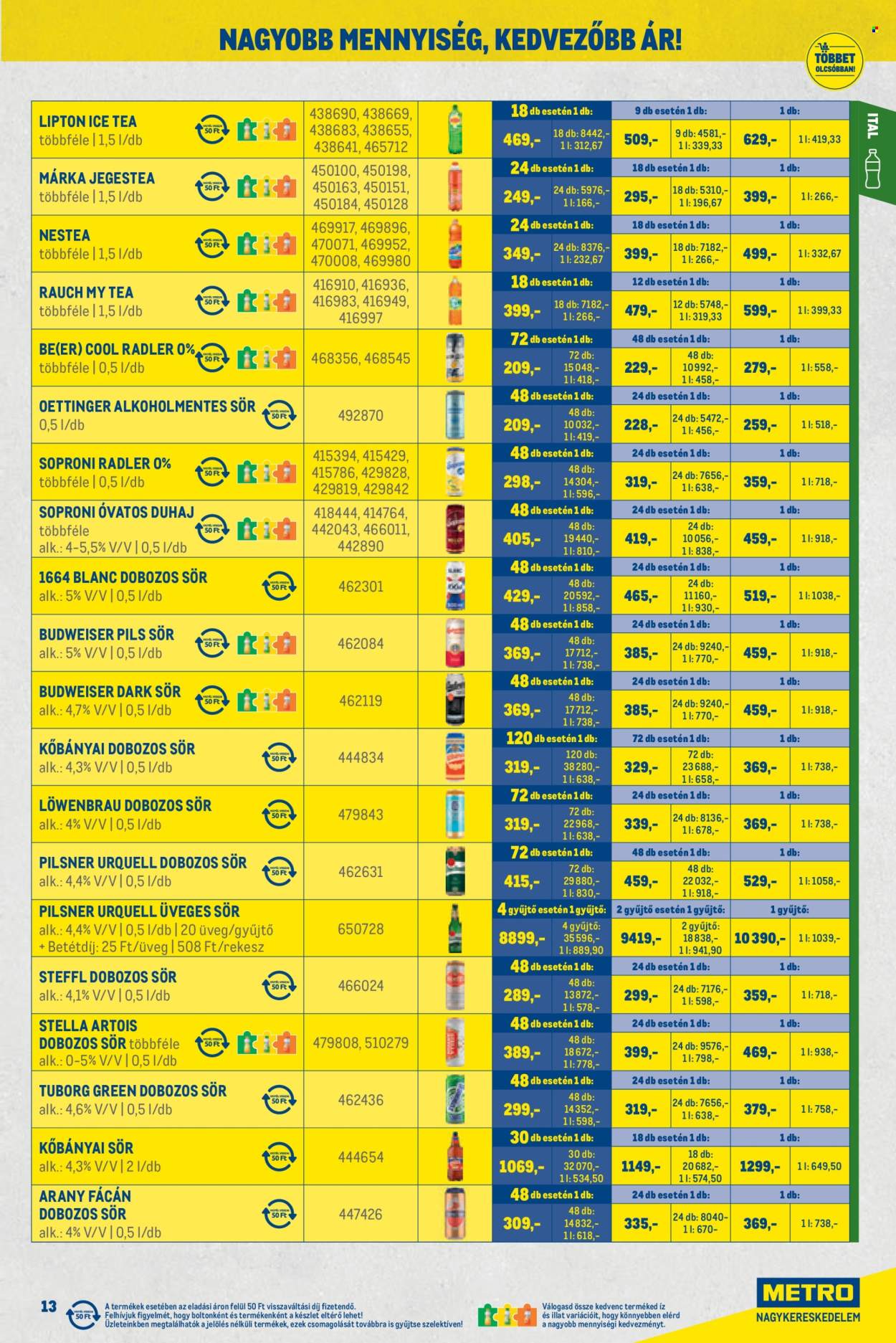 Metro akciós újságok - 2026.04.07 - 2026.04.30. Oldal 13