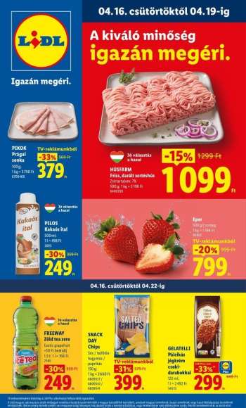 Újság Lidl - 2026.04.16 - 2026.04.22.