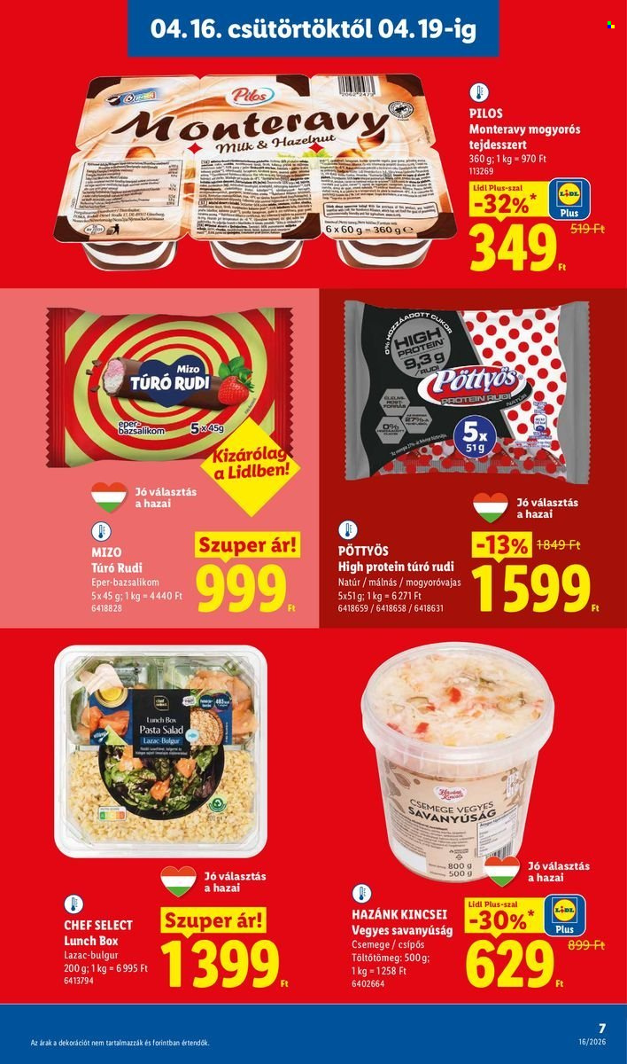 Lidl akciós újságok - 2026.04.16 - 2026.04.22. Oldal 7