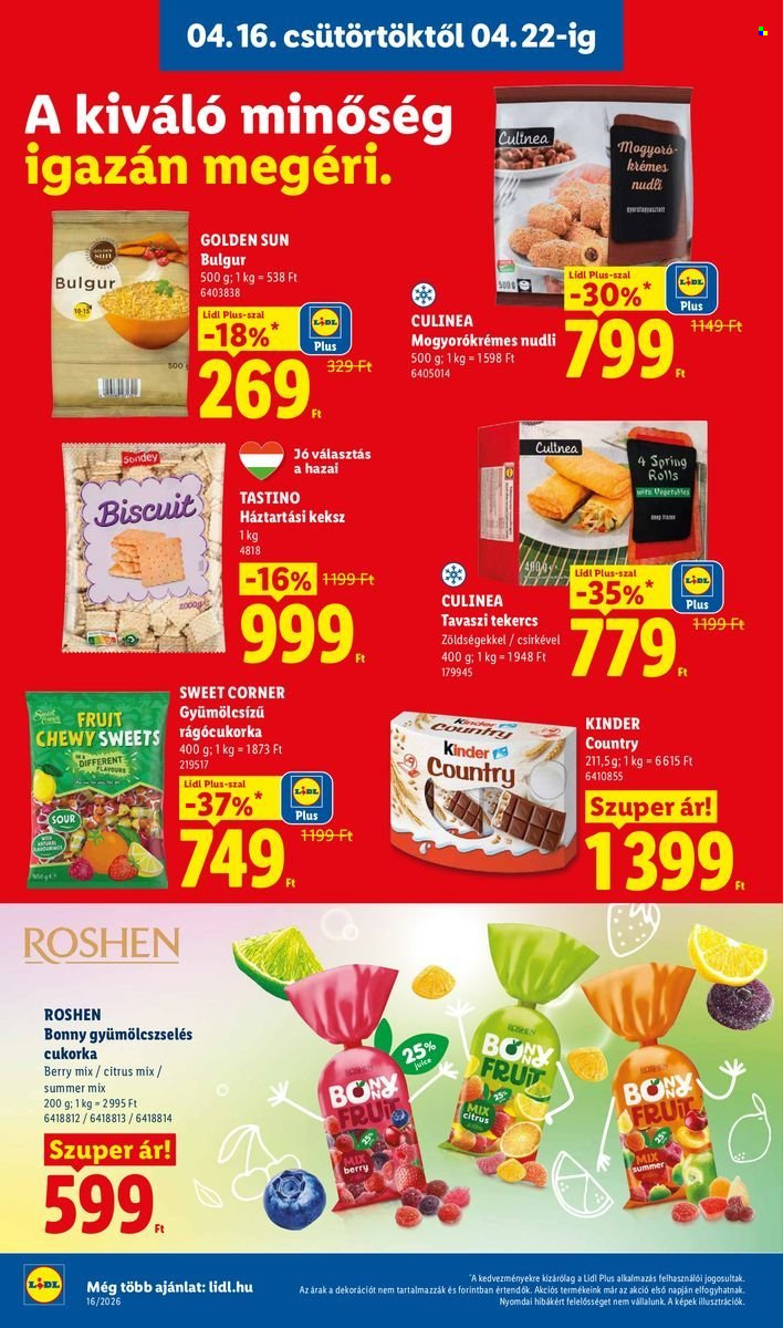 Lidl akciós újságok - 2026.04.16 - 2026.04.22. Oldal 8