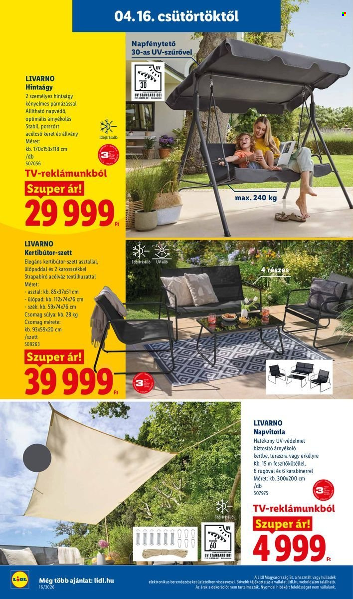 Lidl akciós újságok - 2026.04.16 - 2026.04.22. Oldal 20
