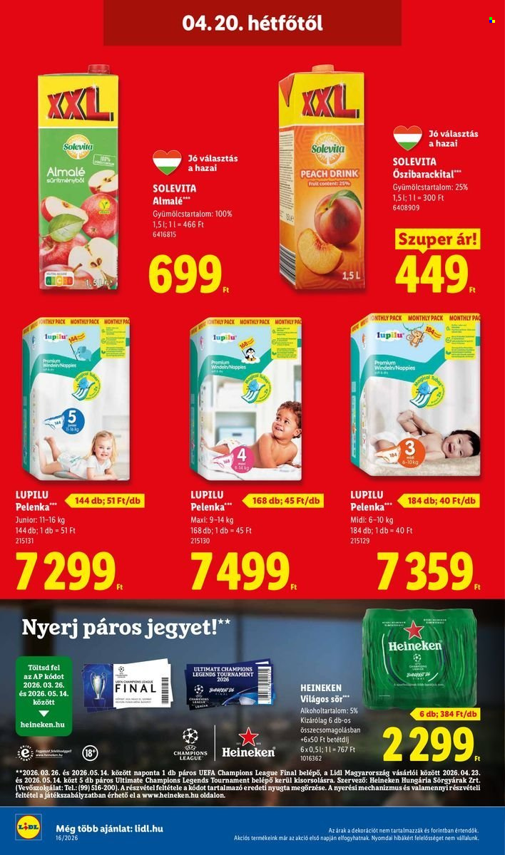 Lidl akciós újságok - 2026.04.16 - 2026.04.22. Oldal 56