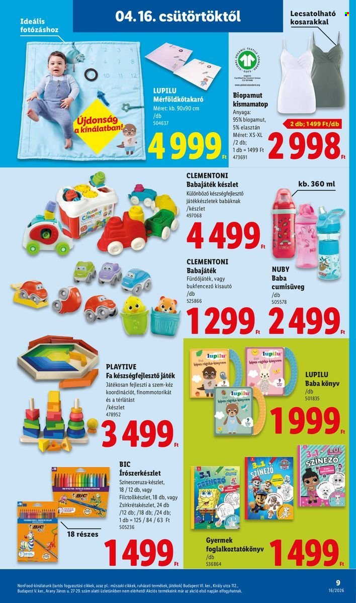 Lidl akciós újságok - 2026.04.16 - 2026.04.22. Oldal 9