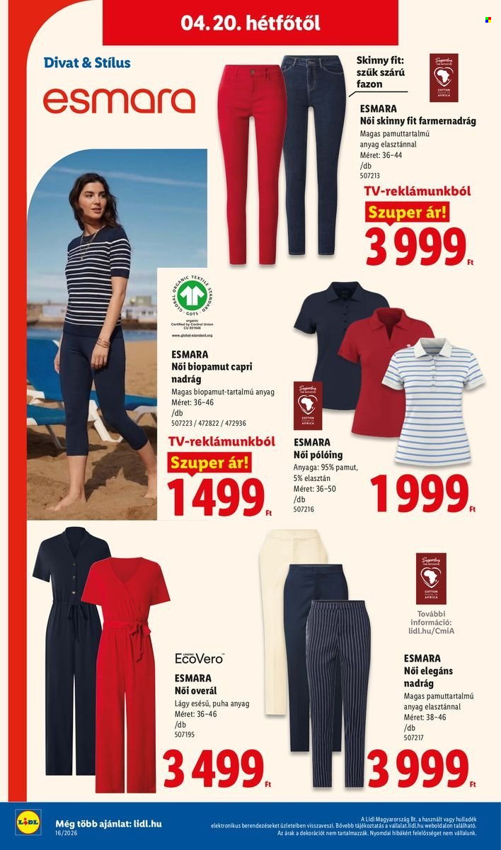 Lidl akciós újságok - 2026.04.16 - 2026.04.22. Oldal 16