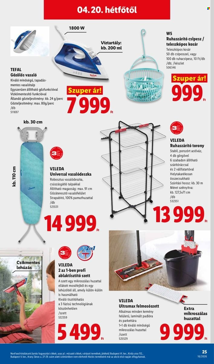 Lidl akciós újságok - 2026.04.16 - 2026.04.22. Oldal 25