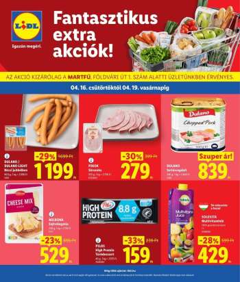 Újság Lidl - 2026.04.16 - 2026.04.19.