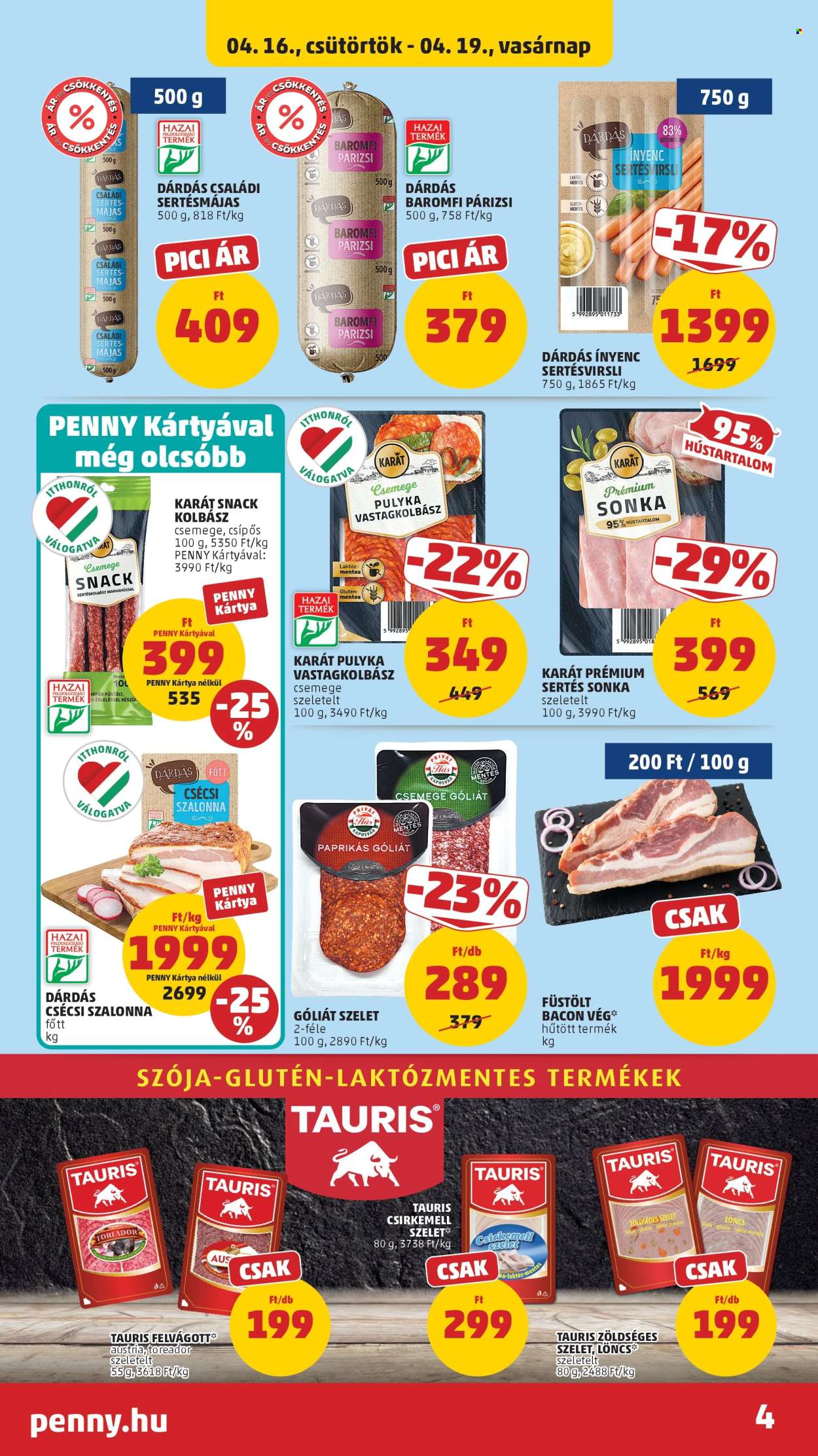 Penny Market akciós újságok - 2026.04.16 - 2026.04.22. Oldal 4