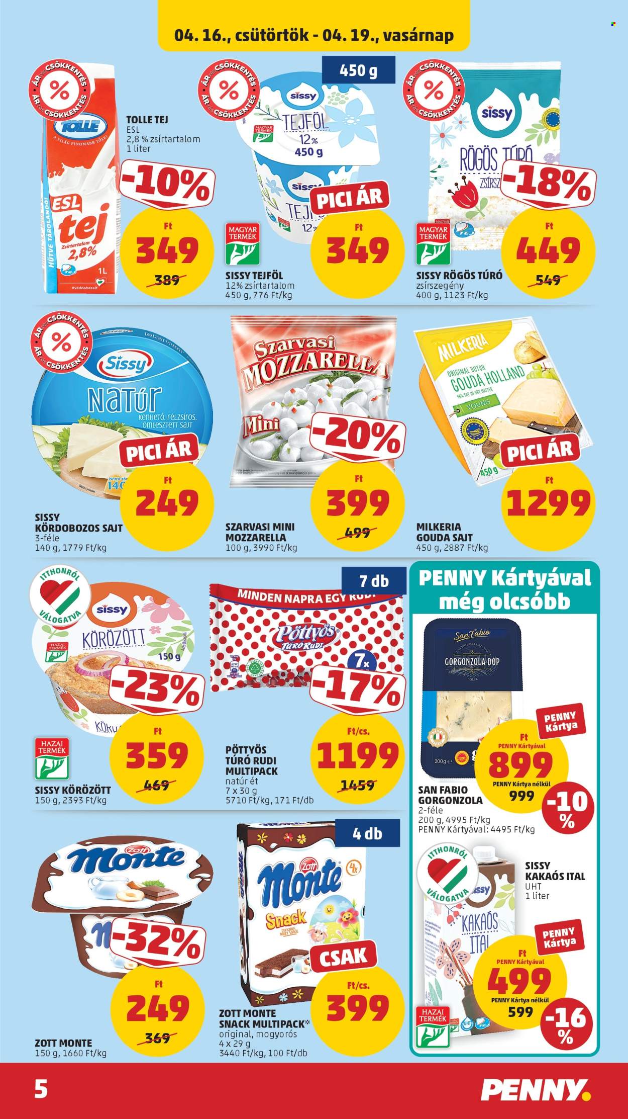 Penny Market akciós újságok - 2026.04.16 - 2026.04.22. Oldal 5
