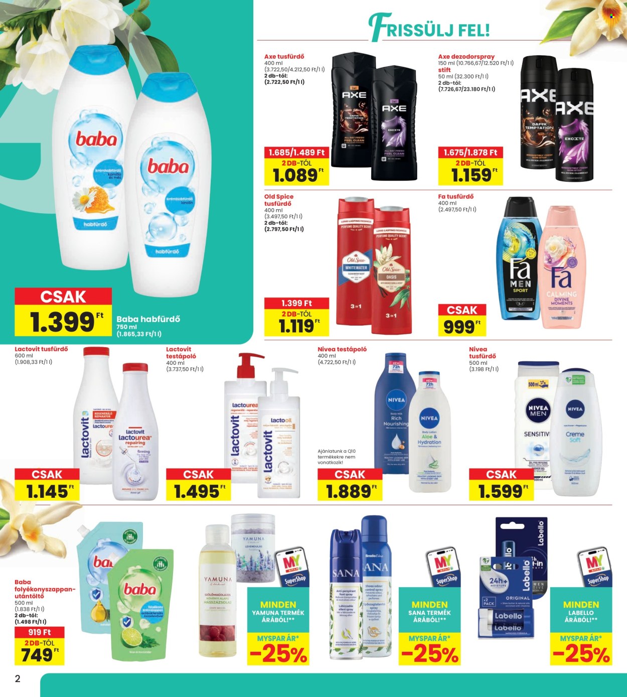 INTERSPAR akciós újságok - 2026.04.09 - 2026.04.29. Oldal 2