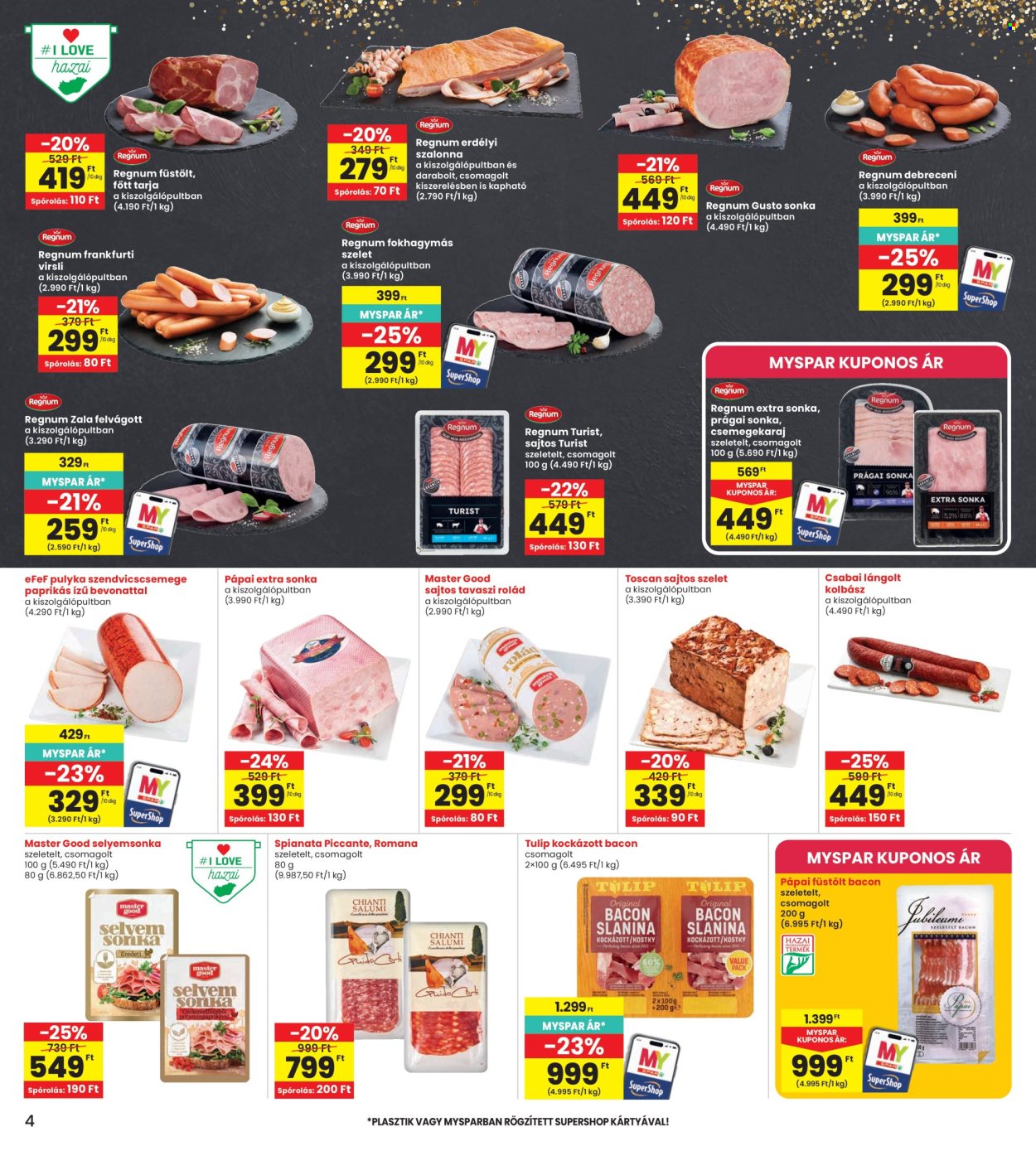 INTERSPAR akciós újságok - 2026.04.16 - 2026.04.22. Oldal 4