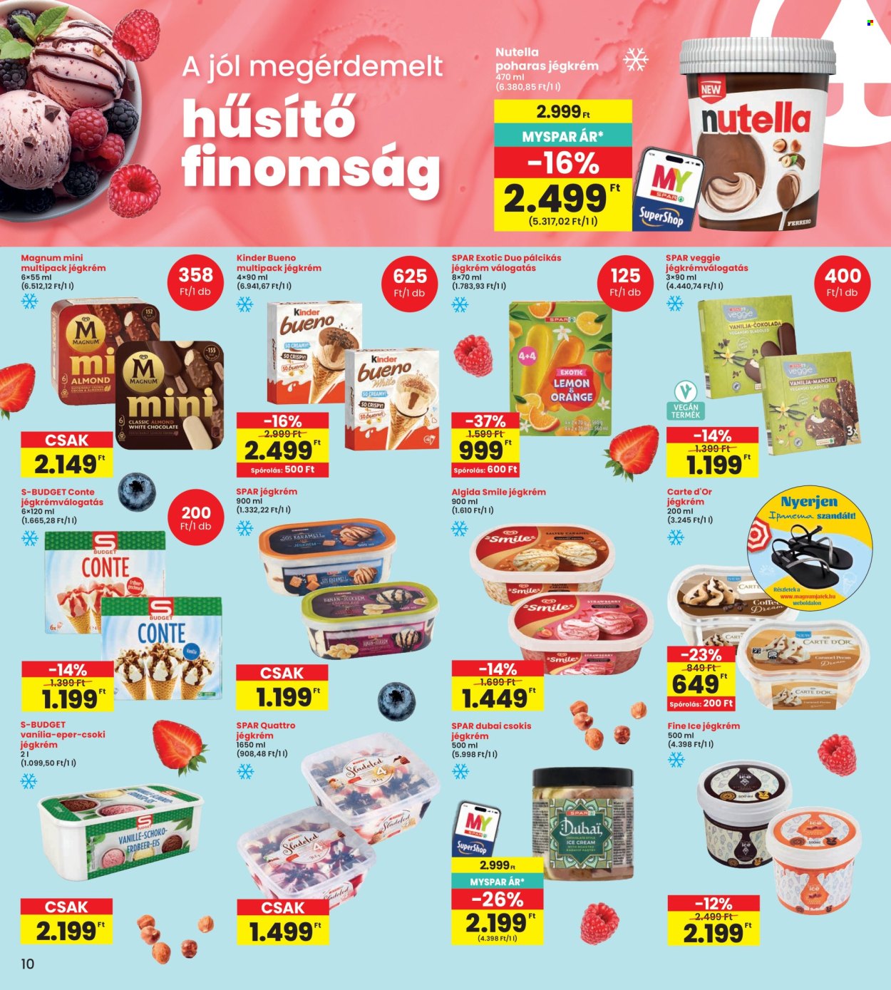 INTERSPAR akciós újságok - 2026.04.16 - 2026.04.22. Oldal 10