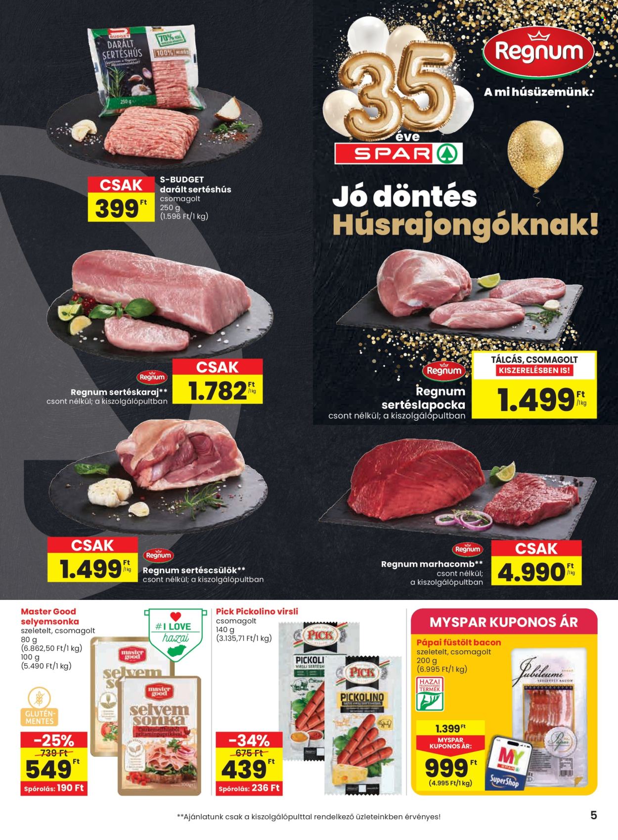 SPAR akciós újságok - 2026.04.16 - 2026.04.22. Oldal 5