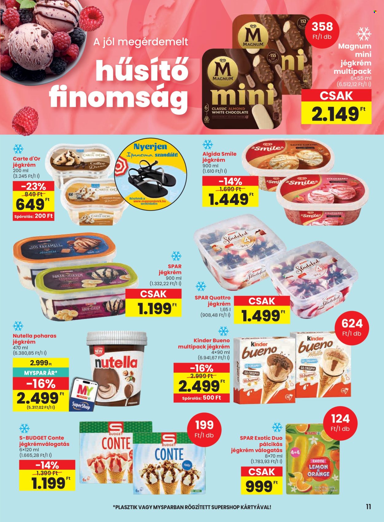 SPAR akciós újságok - 2026.04.16 - 2026.04.22. Oldal 11