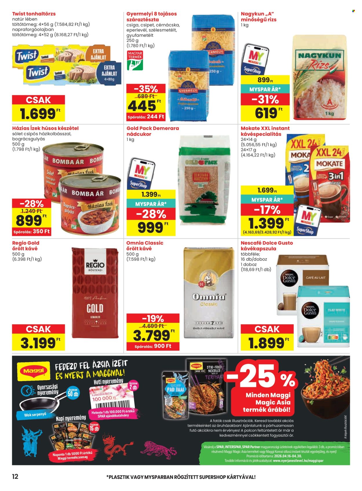 SPAR akciós újságok - 2026.04.16 - 2026.04.22. Oldal 12