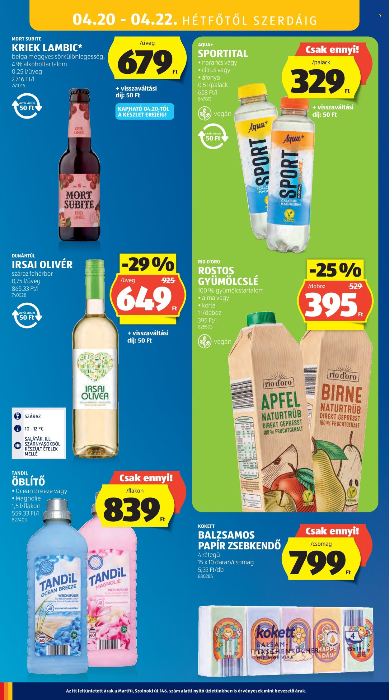 Aldi akciós újságok - 2026.04.16 - 2026.04.22. Oldal 42