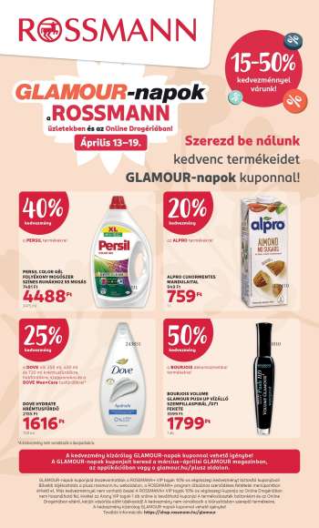 Újság Rossmann - 2026.04.13 - 2026.04.19.