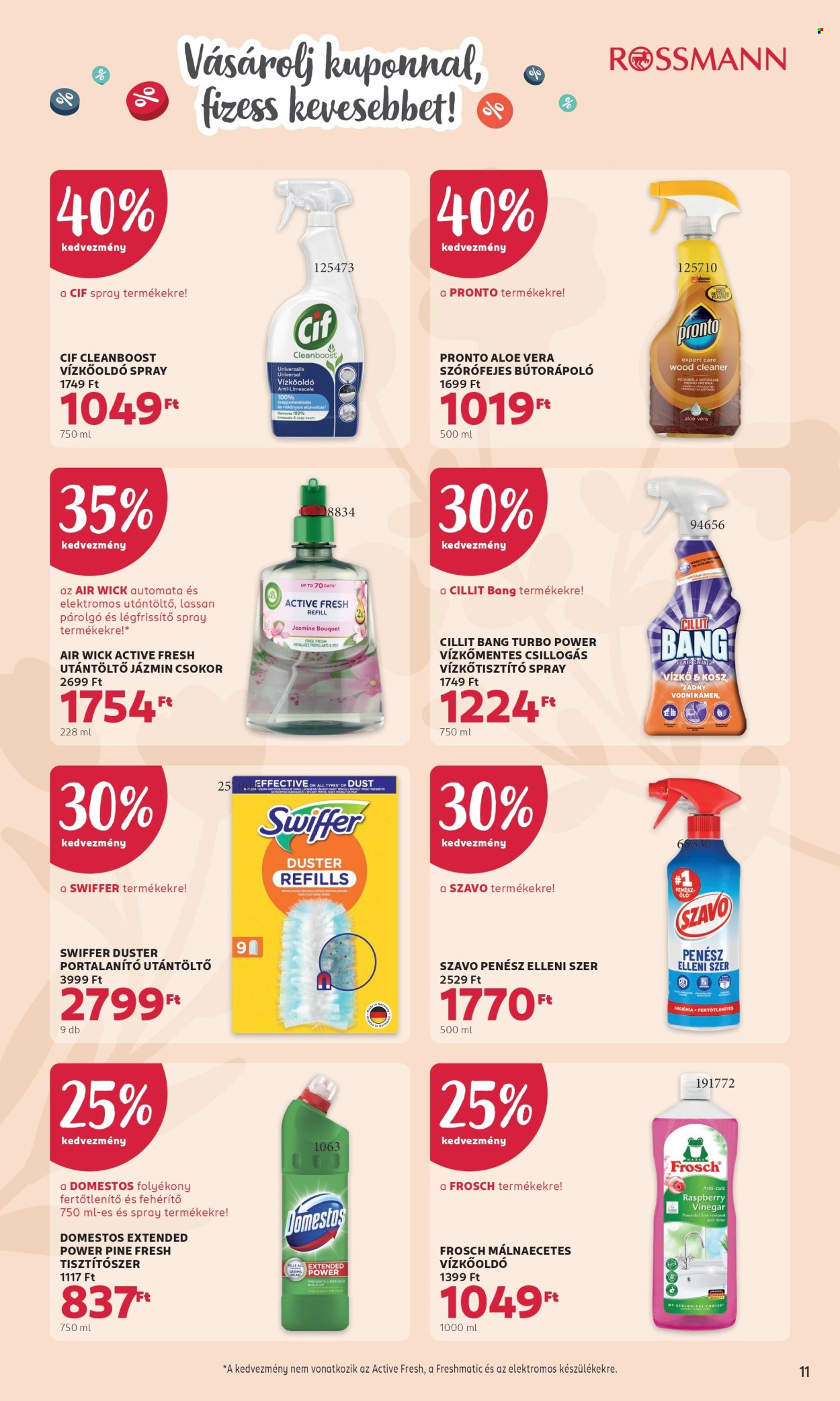 Rossmann akciós újságok - 2026.04.13 - 2026.04.19. Oldal 11