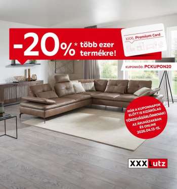 Újság XXXLutz - 2026.04.13 - 2026.04.15.