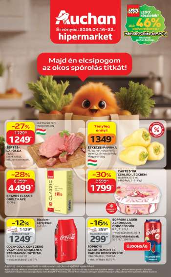 Újság Auchan - 2026.04.16 - 2026.04.22.